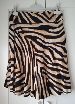 Falda Etnica con forro y bolsillos