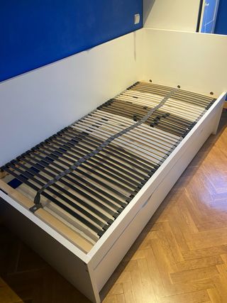 Cama nido Ikea blanca (todo incluido)