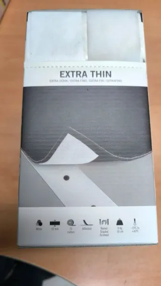 Velcro Extra Fino Blanco 50mm x 25mts