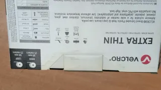 Velcro Extra Fino Blanco 50mm x 25mts