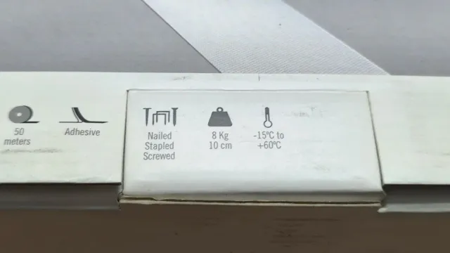 Velcro Extra Fino Blanco 50mm x 25mts