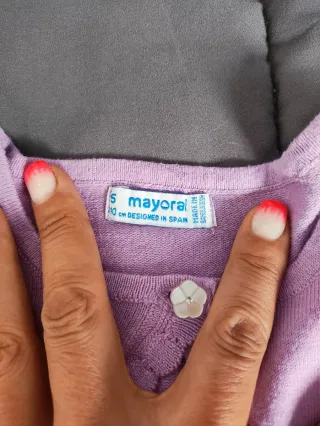 Bolero Mayoral 5 anos