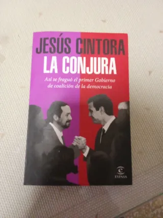 Libro La Conjura de Jesús Cintora