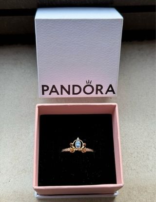 Anillo Pandora Princesa Cenicienta Talla 8.5