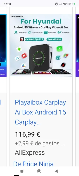 Playaibox Carplay Ai Box Android 15