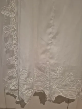 Vestido Estilo Ibiza/Boho Blanco