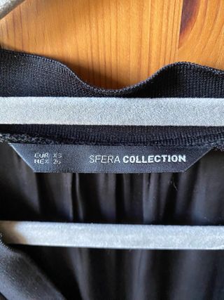 Blusa Sfera Negra Talla XS