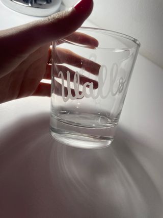 Vaso de cristal Louis Tomlinson