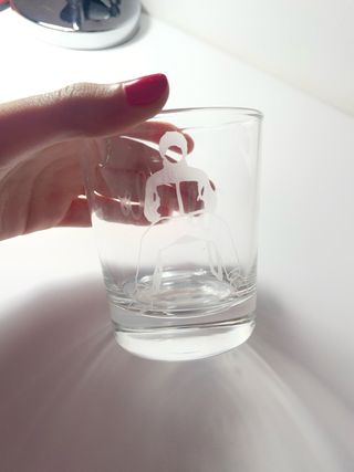 Vaso de cristal Louis Tomlinson