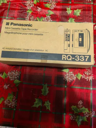 Registratore Cassette Mini Panasonic RQ-337