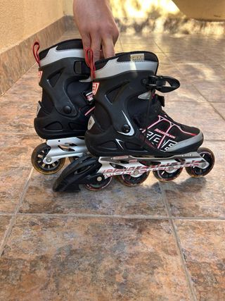 Patines en línea Rollerblade negros