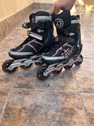 Patines en línea Rollerblade negros