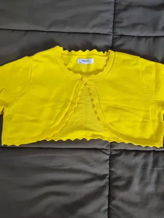 Bolero Mayoral 5 anos Amarelo