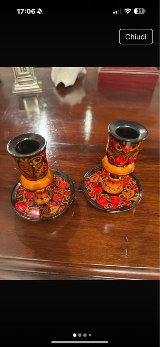 Set Candelieri Vintage Russia