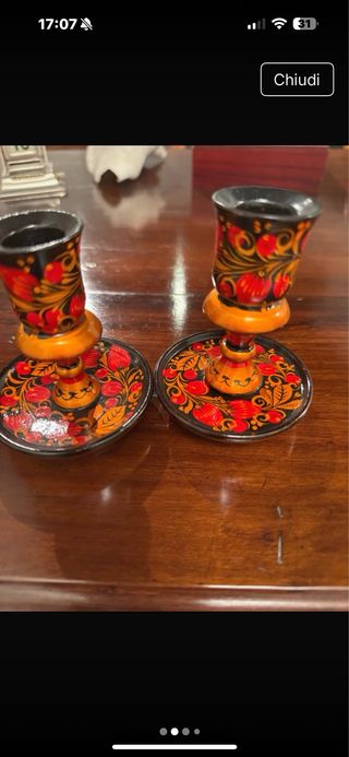 Set Candelieri Vintage Russia