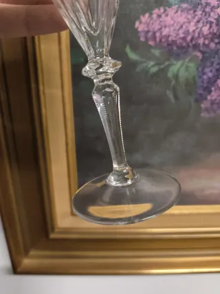 Copas de cristal de colores