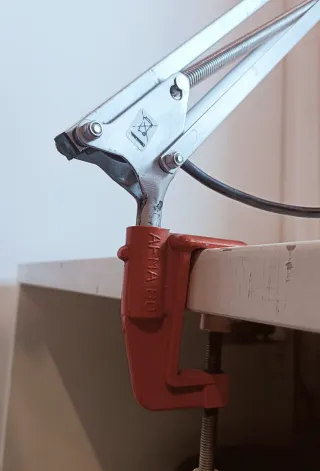 Lampada da tavolo AFMA anni '80