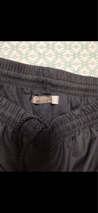 Chándal negro y azul nuevo