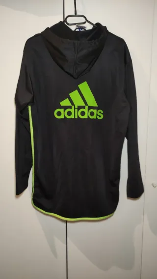 Chaqueta Adidas Vintage Negra y Verde