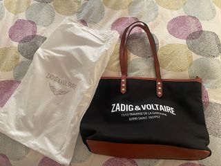 Bolso Zadig negro y marrón sin estrenar