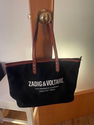 Bolso Zadig negro y marrón sin estrenar
