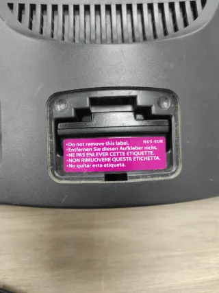 Console Nintendo 64 Grigia e Nera