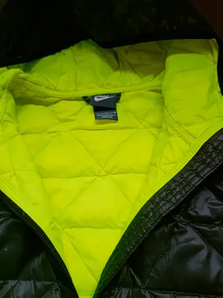 Chaqueta Plumas Nike Mujer Negra