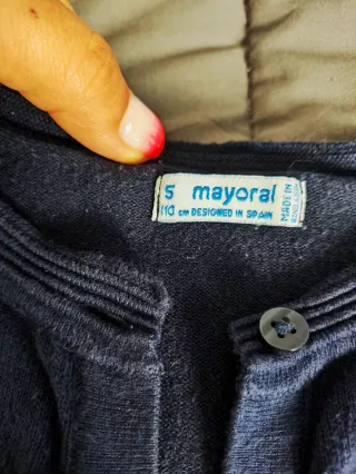 Bolero Mayoral 5 anos azul