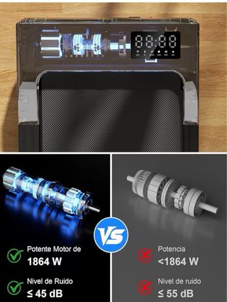 Cinta de andar y correr plegable NUEVA!