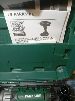Parkside Llave de Impacto Eléctrica 400 nm