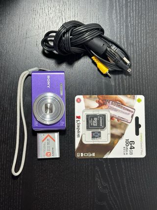 Câmara Digital Sony DSC-W830 Roxa