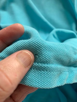 Massimo Dutti Polo Hombre Azul Turquesa