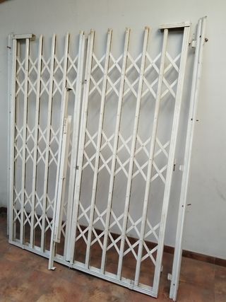 Persiana Metálica Tijera Acordeón