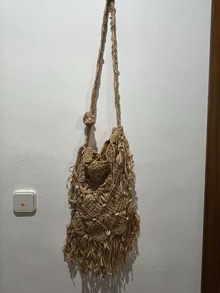 3 Bolsos de tela patchwork