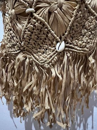 3 Bolsos de tela patchwork