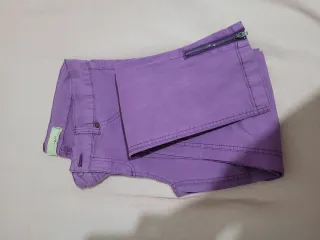 Pack pantalones pitillo morados