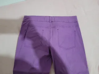 Pack pantalones pitillo morados