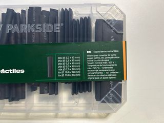 Tubos Termorretráctiles Parkside 127 Unidades