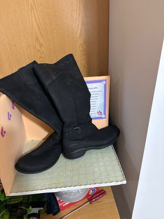 Botas altas Merrell negras