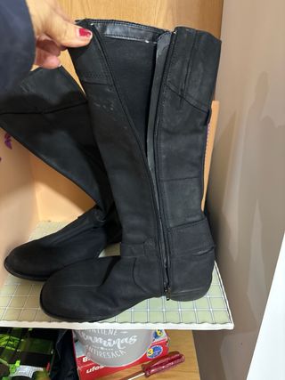 Botas altas Merrell negras