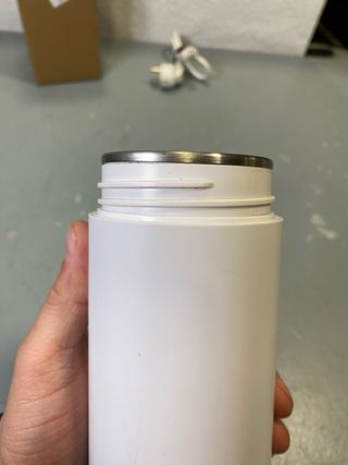 Chaleira Portátil Pequena 450ML Branca