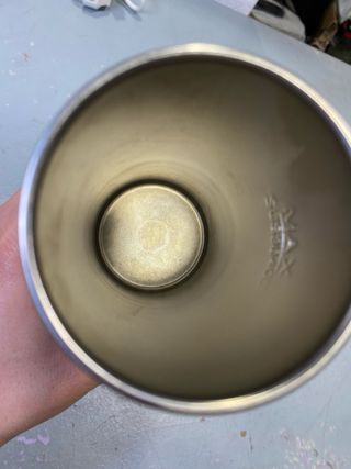 Chaleira Portátil Pequena 450ML Branca