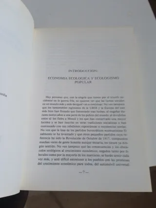 de La Economia Ecologica Al Ecologismo Popular ...