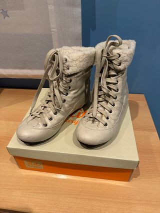 Botines beige Marypaz