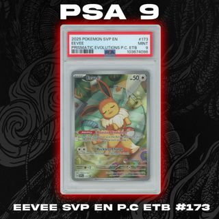 EEVEE PSA 9 Pokemon Center