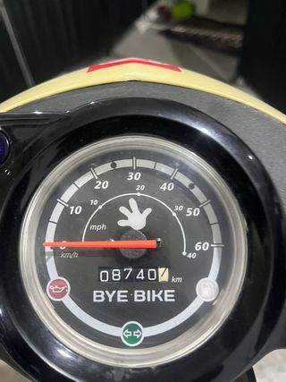 Ciclomotor Rieju By Bike 49cc 2T 2017 con 8750kms