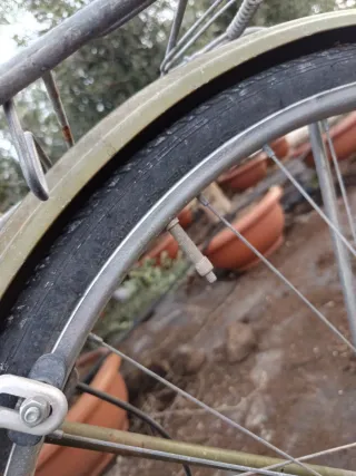 Bicicleta Clásica Verde Buen Estado