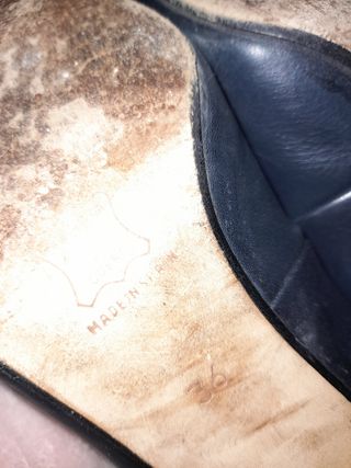 Zapatos de piel mujer Kim Bass azul marino