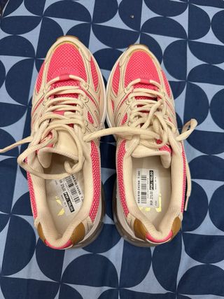 Zapatillas Michael Kors Talla 38 Beige/Rosa