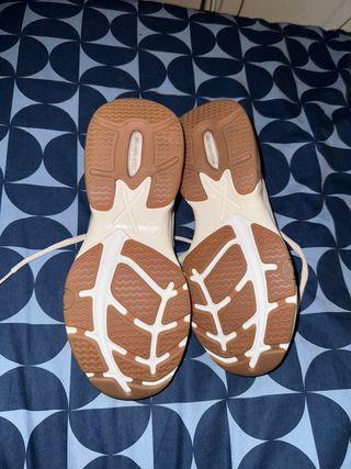 Zapatillas Michael Kors Talla 38 Beige/Rosa